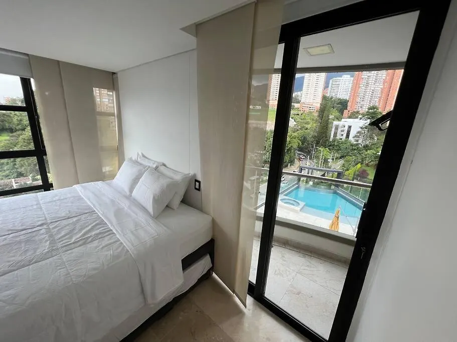 401 Luxury Apartment In Hearth Of El Poblado + View! メデジン コロンビア